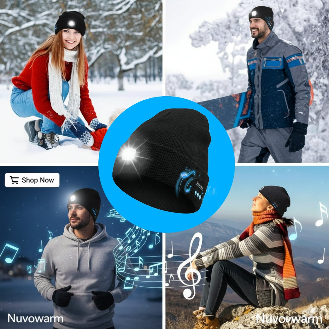 Bluetooth LED Beanie | Stay Warm, See Clearly, Listen Wirelessly