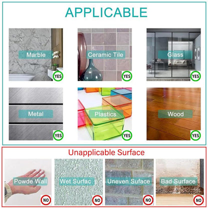 Double-Sided Heavy-Duty Tape (9.85 Feet) Christmas Gift, Nano Double-Sided Tape, Clear Mounting Tape, Picture Hanging Adhesive Strip.