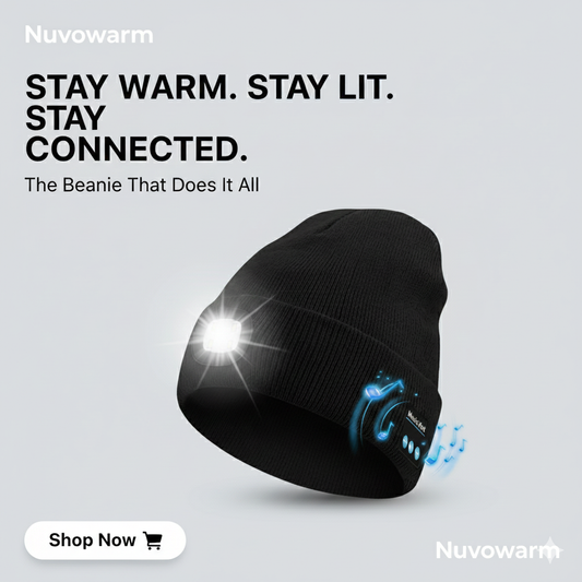 Bluetooth LED Beanie | Stay Warm, See Clearly, Listen Wirelessly