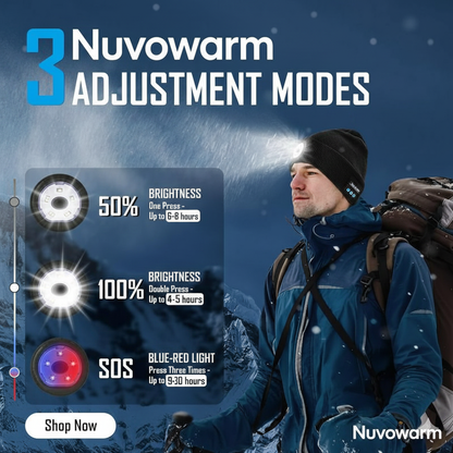 Bluetooth LED Beanie | Stay Warm, See Clearly, Listen Wirelessly