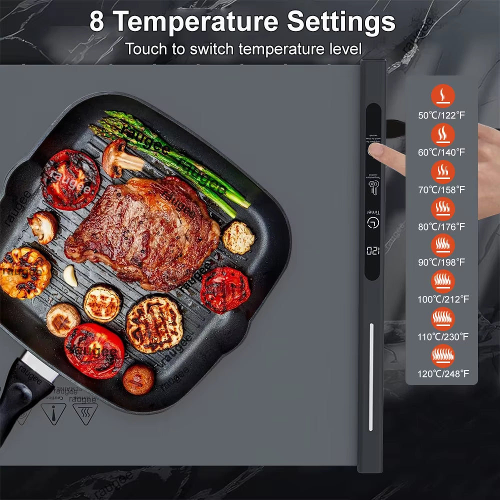 Portable Electric Food Warmer Mat | Foldable Fast-Heat Warming Tray for Meals, Buffet & Kitchen Use
