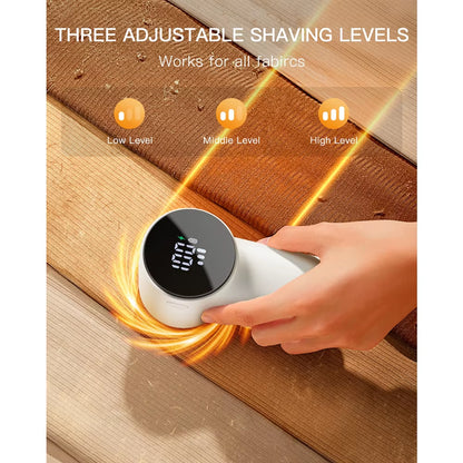 Electric Lint Remover & Fabric Shaver | Portable Rechargeable Pilling Cleaner for Clothes, Furniture & Sofa Fabrics
