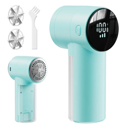 Electric Lint Remover & Fabric Shaver | Portable Rechargeable Pilling Cleaner for Clothes, Furniture & Sofa Fabrics