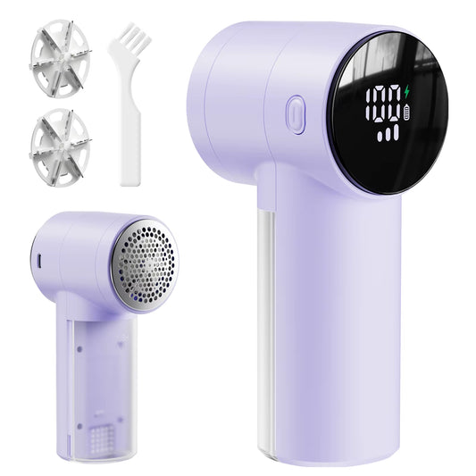Electric Lint Remover & Fabric Shaver | Portable Rechargeable Pilling Cleaner for Clothes, Furniture & Sofa Fabrics
