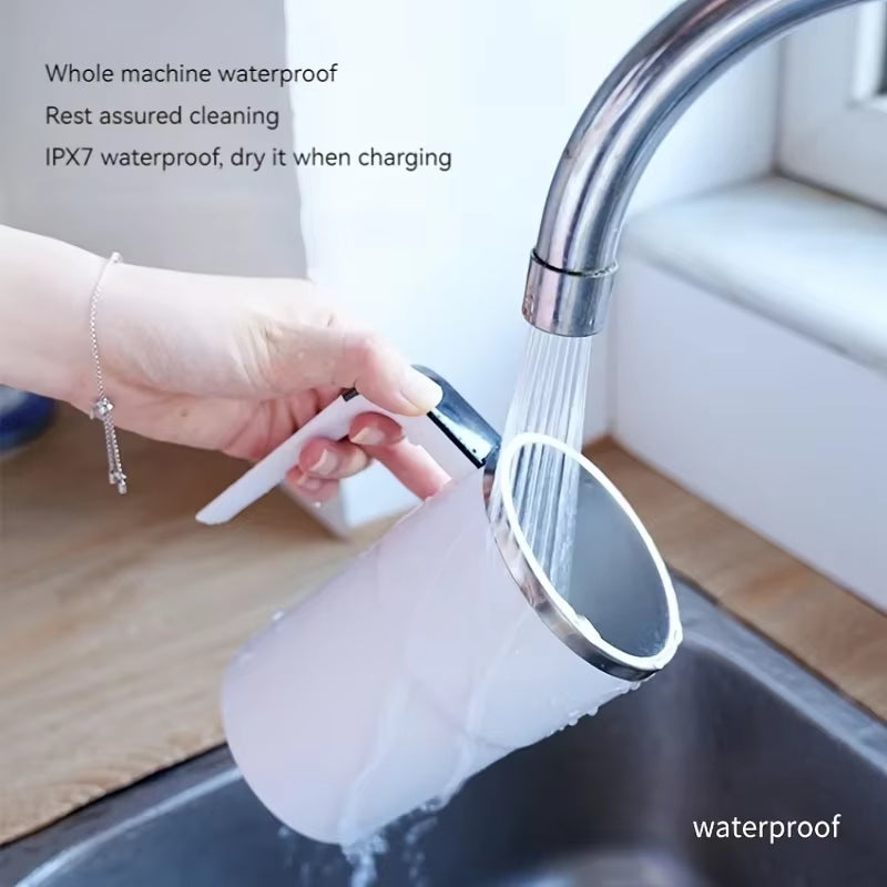 Smart Self-Stirring Temperature Display Cup | Magnetic Automatic Mixer for Coffee, Protein Shakes & Drinks